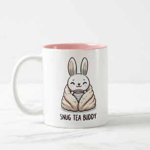 Cudely Bunny Tea Två-Tonad Mugg