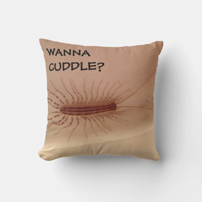 Cudely Centipede Dekorativ kudde (Framsida)
