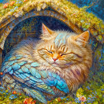 Cudely Kitten Bird Sleeping in Bird House Pussel<br><div class="desc">Roligtens utformning av "Cudely Kitten Bird Sleeping in Bird House" höjer kläder, pussel och kvalitetsprodukter med fantastiska allure. Bild är ett scenario där ett kattdjur klumpar på blommor och visar ett vackert fantasi-djur - ett sött kattunge med fjädrar. Den här vismmålningen, skräddarsydd för barn och djur älskare, har en magisk...</div>