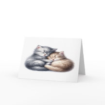 Cudely Kittens NOTECARD