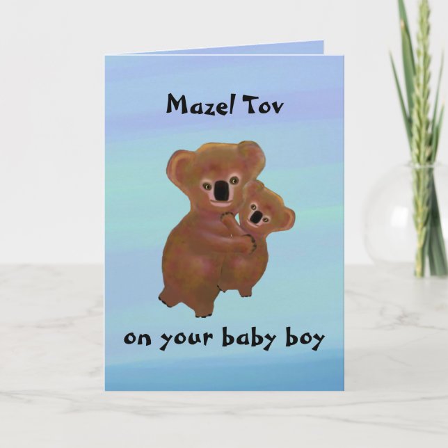 Cudely Koala Baby Kort (Framsida)