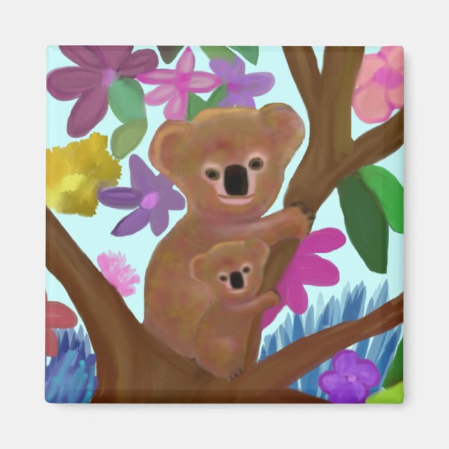 Cudely Koalas Magnet (Framsidan)
