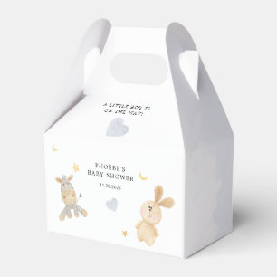 Cudely Leksak Pastel Blue Cute Baby Shower Presentaskar