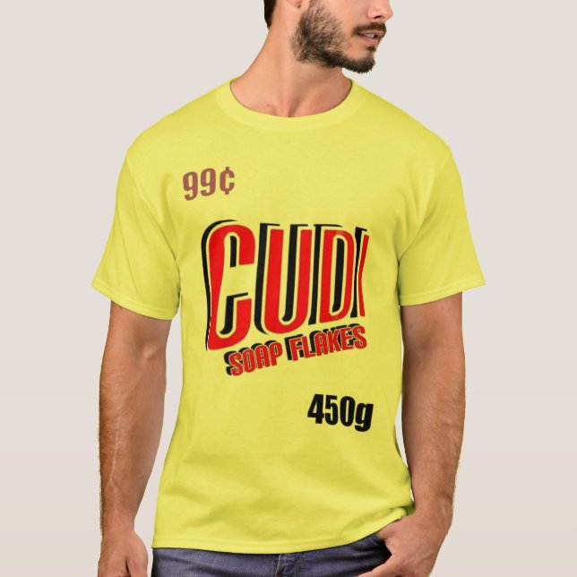 Cudi tvålflingor T Tröja (Framsida)