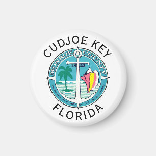 Cudjoe Nyckel - Florida Nycklar Magnet