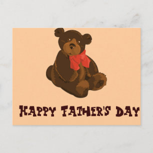 Cudly Bear Pappa Vykort
