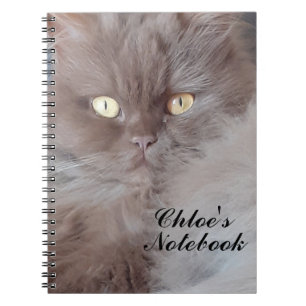 Cudly Cat Spiral bärbar dator Anteckningsbok