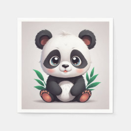 Cudous panda napkins pappersservett