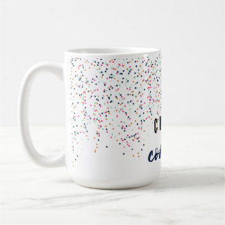 Cue de confetti kaffemugg