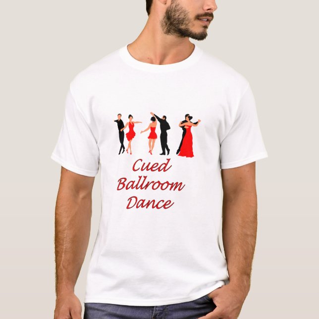 Cued balsalbomull 100% t shirt (Framsida)