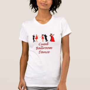 Cued Jersey för balsalamerikandräkt T-tröja T Shirt