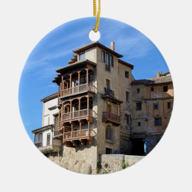Cuenca, Spanien Julgransprydnad Keramik (Framsidan)