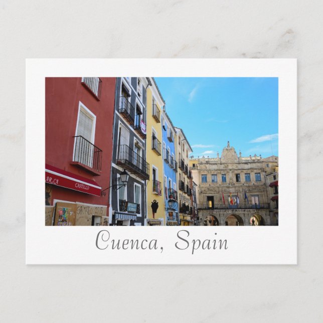 Cuenca, Spanien Vykort (Framsida)