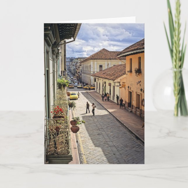 Cuenca Street Kort (Framsida)