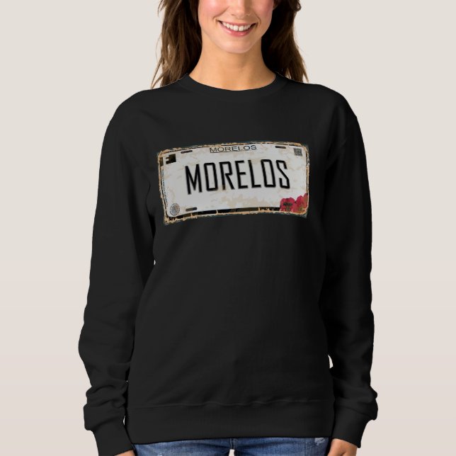 Cuernavaca Morelos México License Plate Aesthetic T Shirt (Framsida)