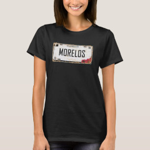 Cuernavaca Morelos México License Plate Aesthetic T Shirt