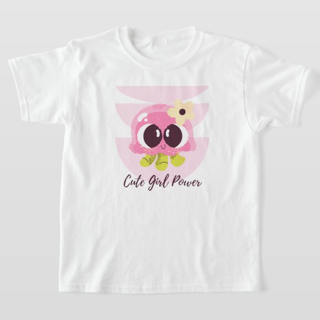 cuet tjej gelé t-shirt (Laydown)