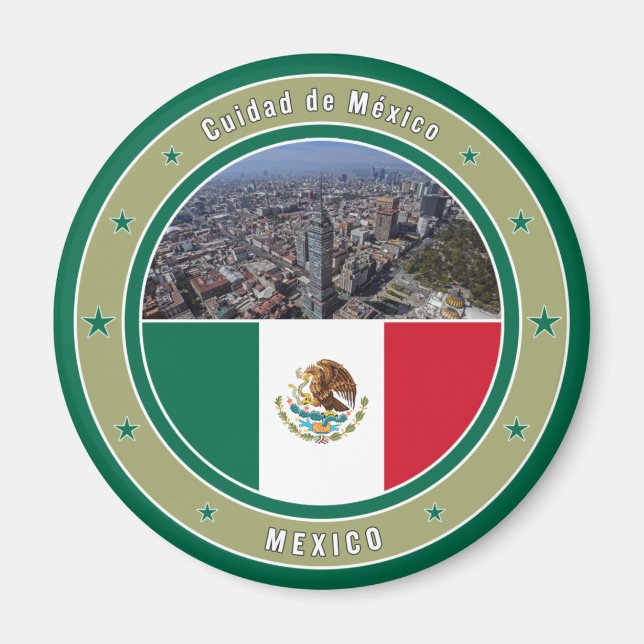 Cuidad de Mexico Magnet (Framsidan)
