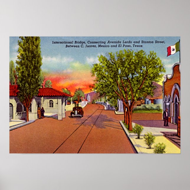 Cuidad Juarez, Mexiko Poster (Framsidan)