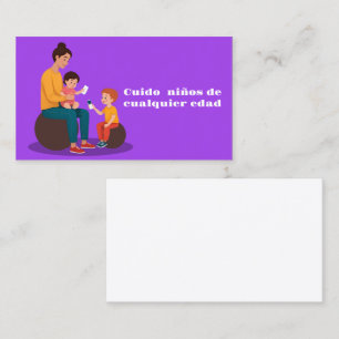 Cuido Ninos Visitkort
