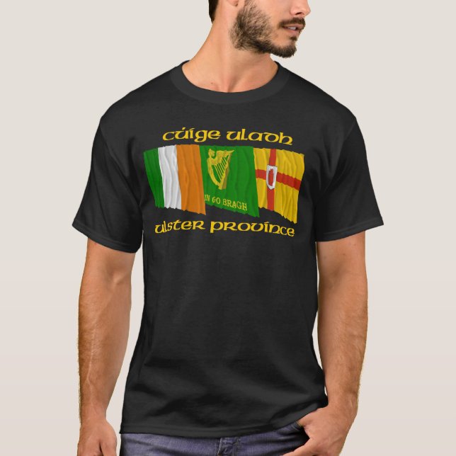 Cúige Uladh (det Ulster landskapet) flaggor Tröja (Framsida)