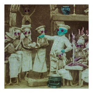 Cuisine De Satans Kitchen 1865 Fototryck