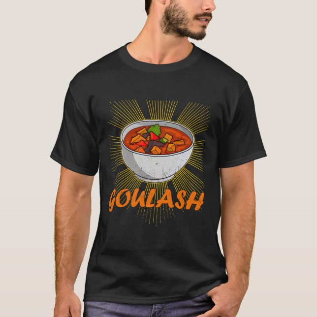 Cuisineet Goulash Hungary National Dacker Hungary T Shirt (Framsida)