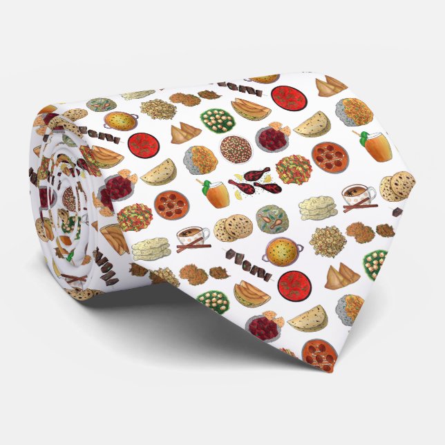 Cuisineet India Illustration (indisk Mat) Slips (Rullad)