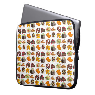Cuisineet Jamaican Mat Västindien Print Laptop Fodral