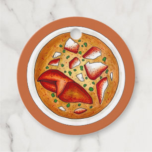 Cuisineet Lobster Bisque Soppa Seafood Food Cookin Gåvor Etiketter