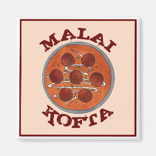 Cuisineet Malai Kofta Vegetarian Dish Magnet