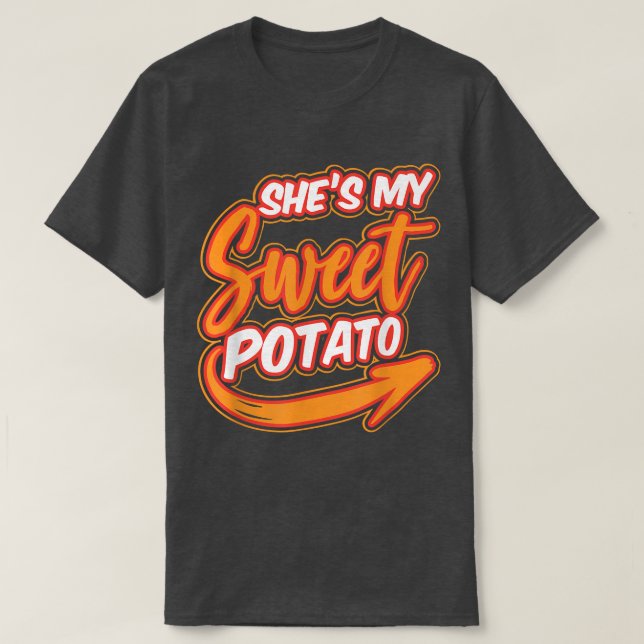 Cuisineet Potato Par Dish Älskare Fläkt Tasty T Shirt (Design framsida)
