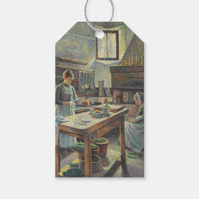 Cuisineet vintage Fransk Presentetikett (Framsidan)