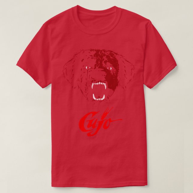 CUJO hund T Shirt (Design framsida)