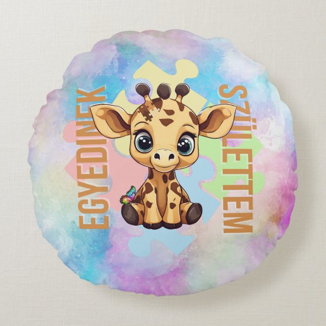 Cuki affirmációk | SNI Zsiráf | Egypedinek Rund Kudde (Framsidan)