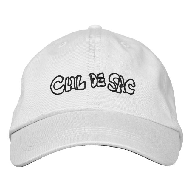 Cul de Sac Hat Broderad Keps (Framsida)