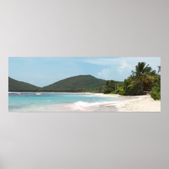 Culebra's Flamenco Beach Puerto Rico Poster (Framsidan)