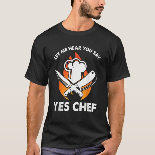 Culinary Chef  Expert Food Eater  I Love Cooking T Shirt (Framsida)