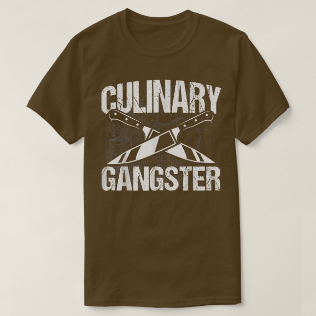 Culinary Cooking Älskare Sous Chefs Culinary Gangs T Shirt (Design framsida)