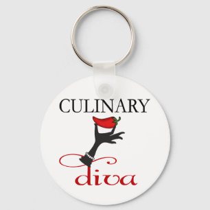 Culinary Diva Nyckelring