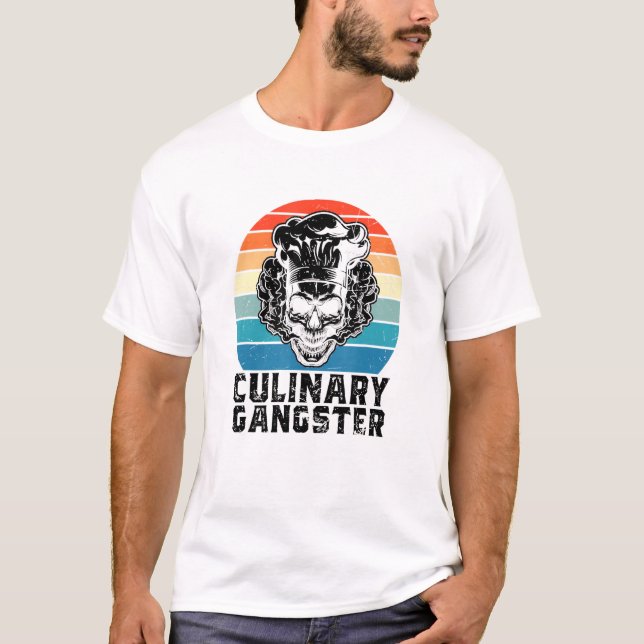 Culinary Gangster Chef T Shirt (Framsida)
