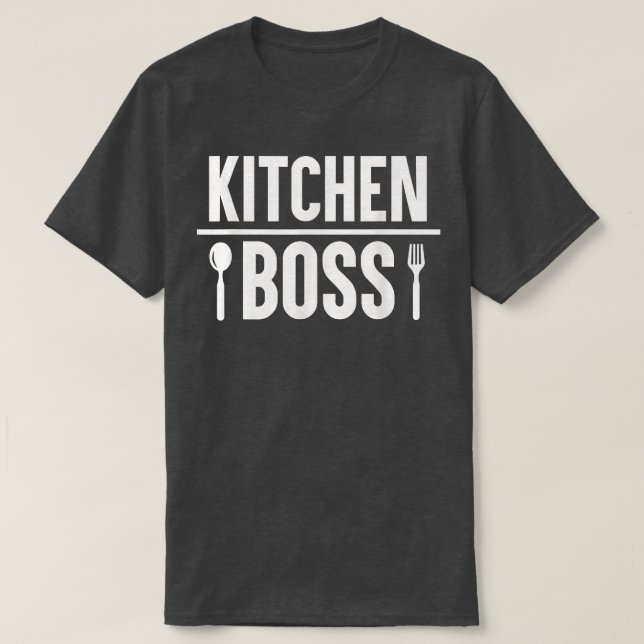 Culinary Humor Chef i köksmästrarna Re T Shirt (Design framsida)