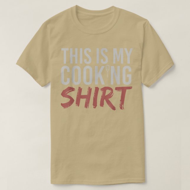 Culinary Meal Cook Hobby Food CookingFunny Chef T Shirt (Design framsida)