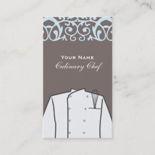 Culinary Personal Chef Catering Company Visitkort