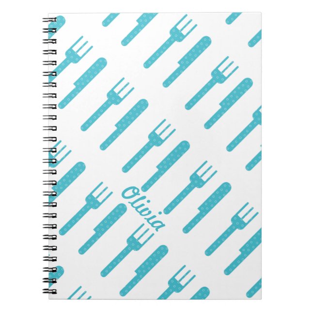 Culinary Recipe Chef's Journal Anteckningsbok Med Spiral (Framsidan)