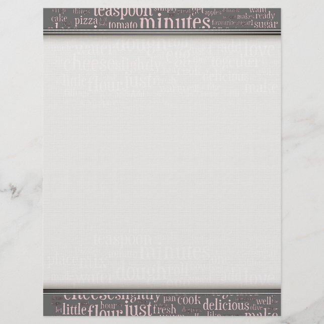 Culinary Terms Ord Cloud Writpaper (Framsida)