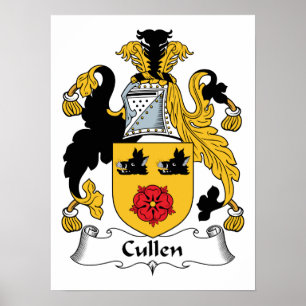 Cullen familjvapensköld poster
