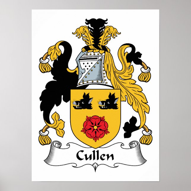 Cullen Family Crest Poster (Framsidan)