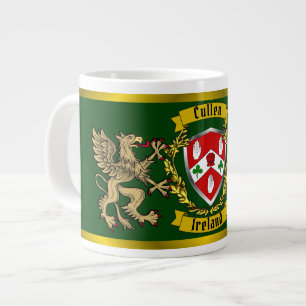Cullen/O'Cullen Irish Shield & Griffins Jumbo Mugg