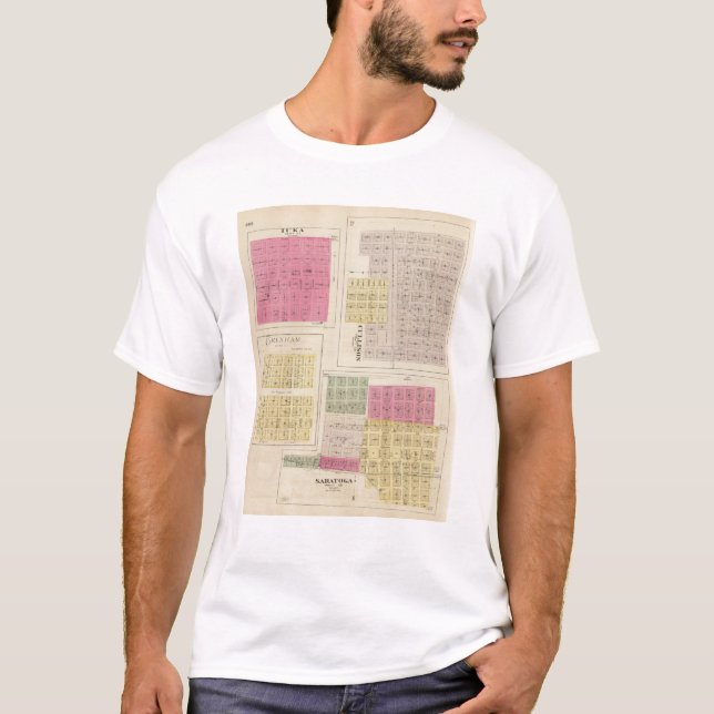 Cullison Saratoga, Brenham, Kansas Tee (Framsida)